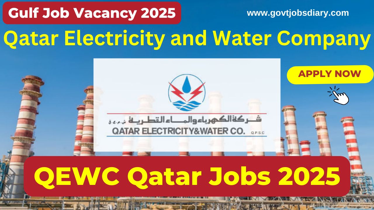 Qatar Electricity and Water Company Careers | QEWC Qatar Jobs 2025|Gulf Job Vacancy 2025
