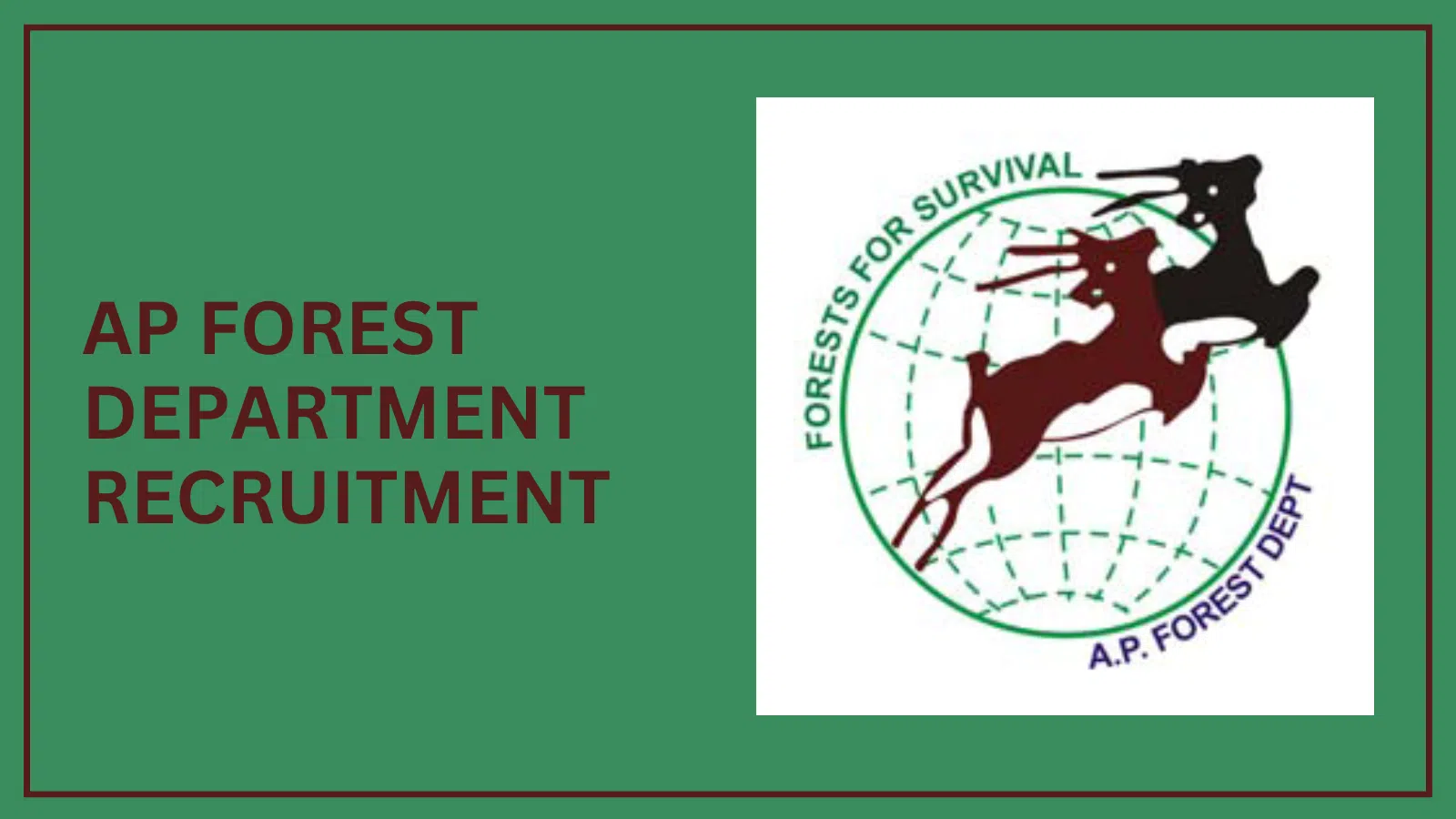 AP Forest Department Jobs 2026 – Apply Vacancies