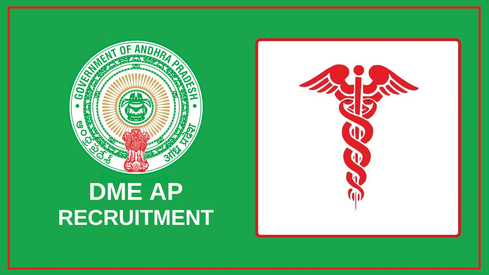 DME AP Recruitment 2026 – Apply Vacancies