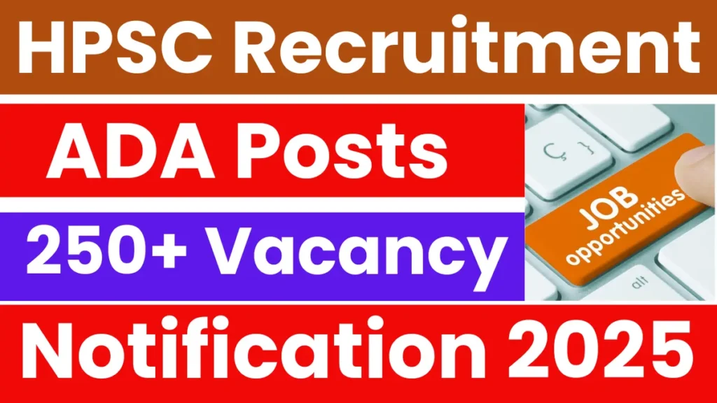 HPSC Assistant District Attorney (ADA) Recruitment 2026: Reopen Application Form & Exam Date Notice